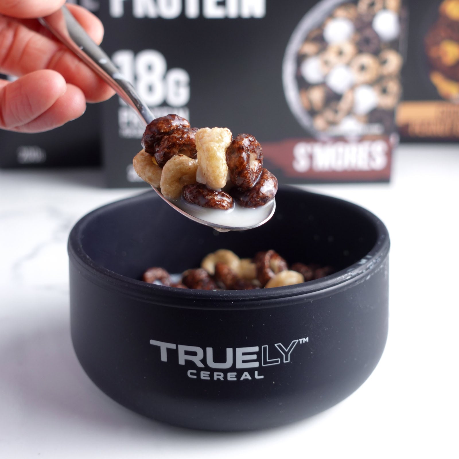 High Protein Cereal Cups